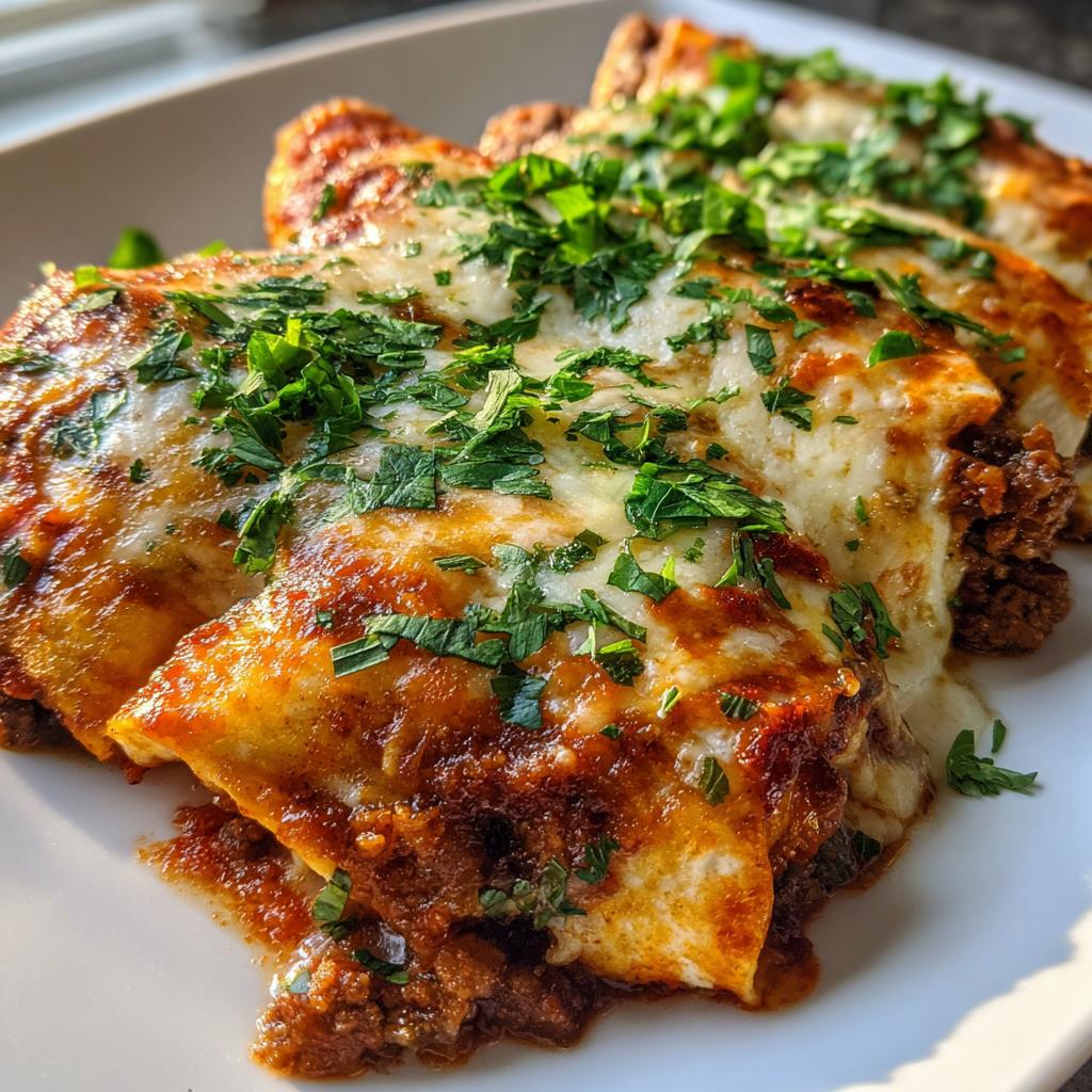 beef enchiladas