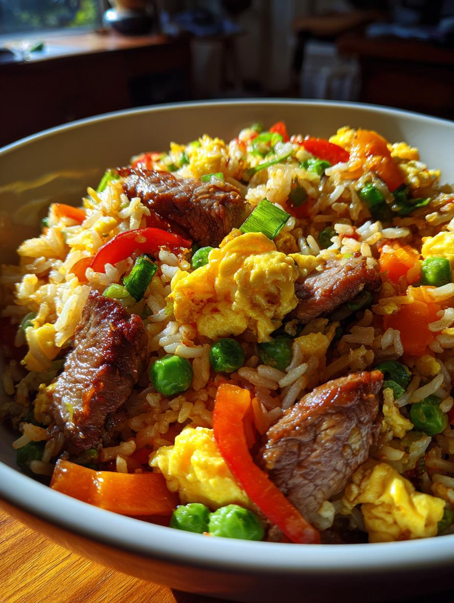 beef fried rice