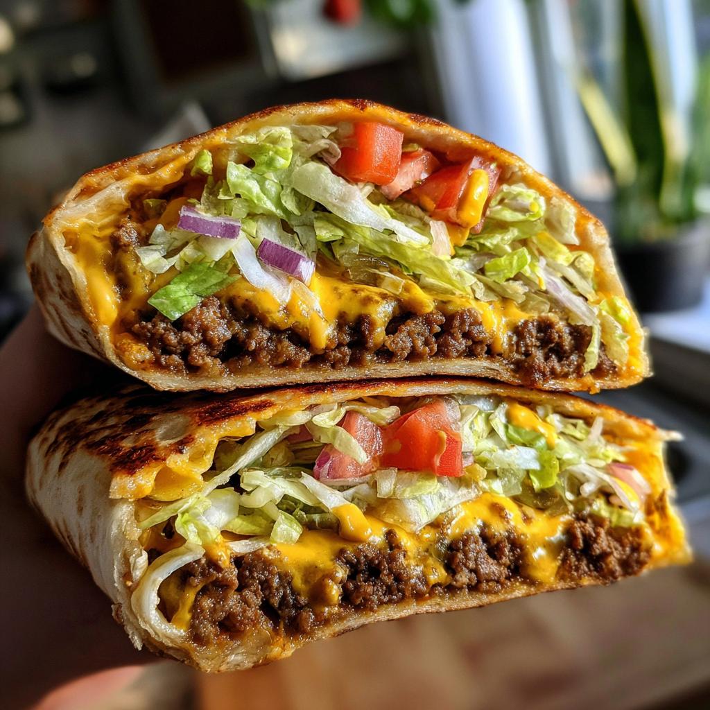 big mac crunchwrap supreme - detail 1