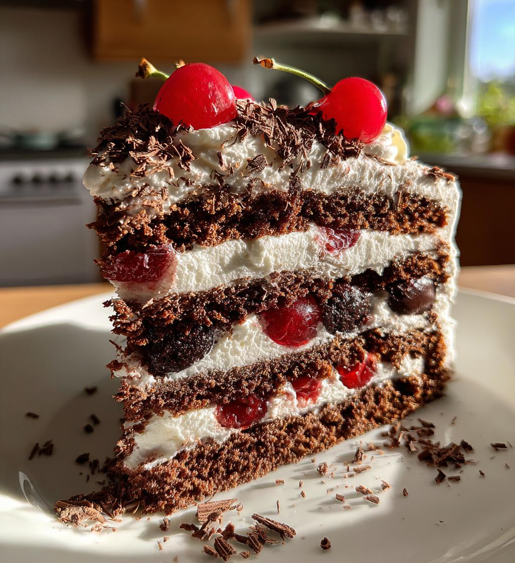 black forest cake