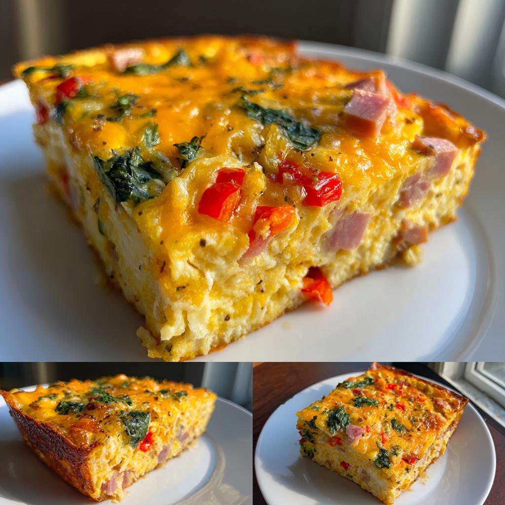 breakfast eggs casserole - detail 1