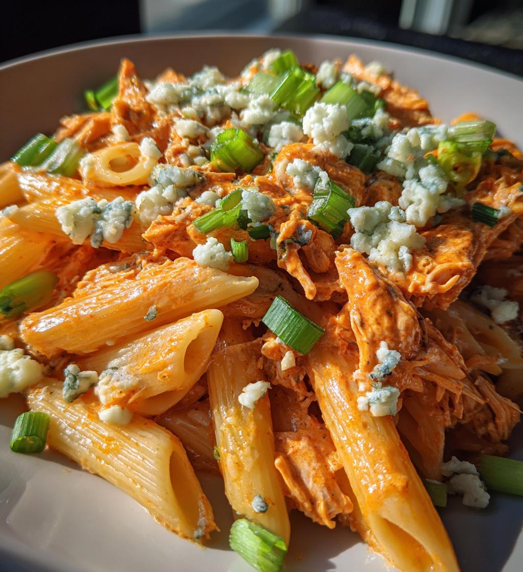 buffalo chicken pasta