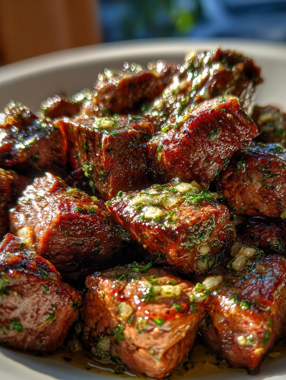 butter steak bites - detail 1