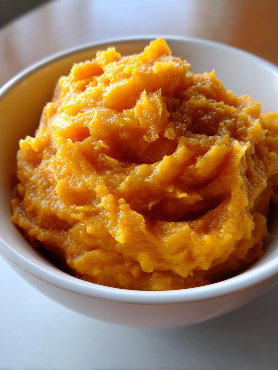 butternut squash puree recipe