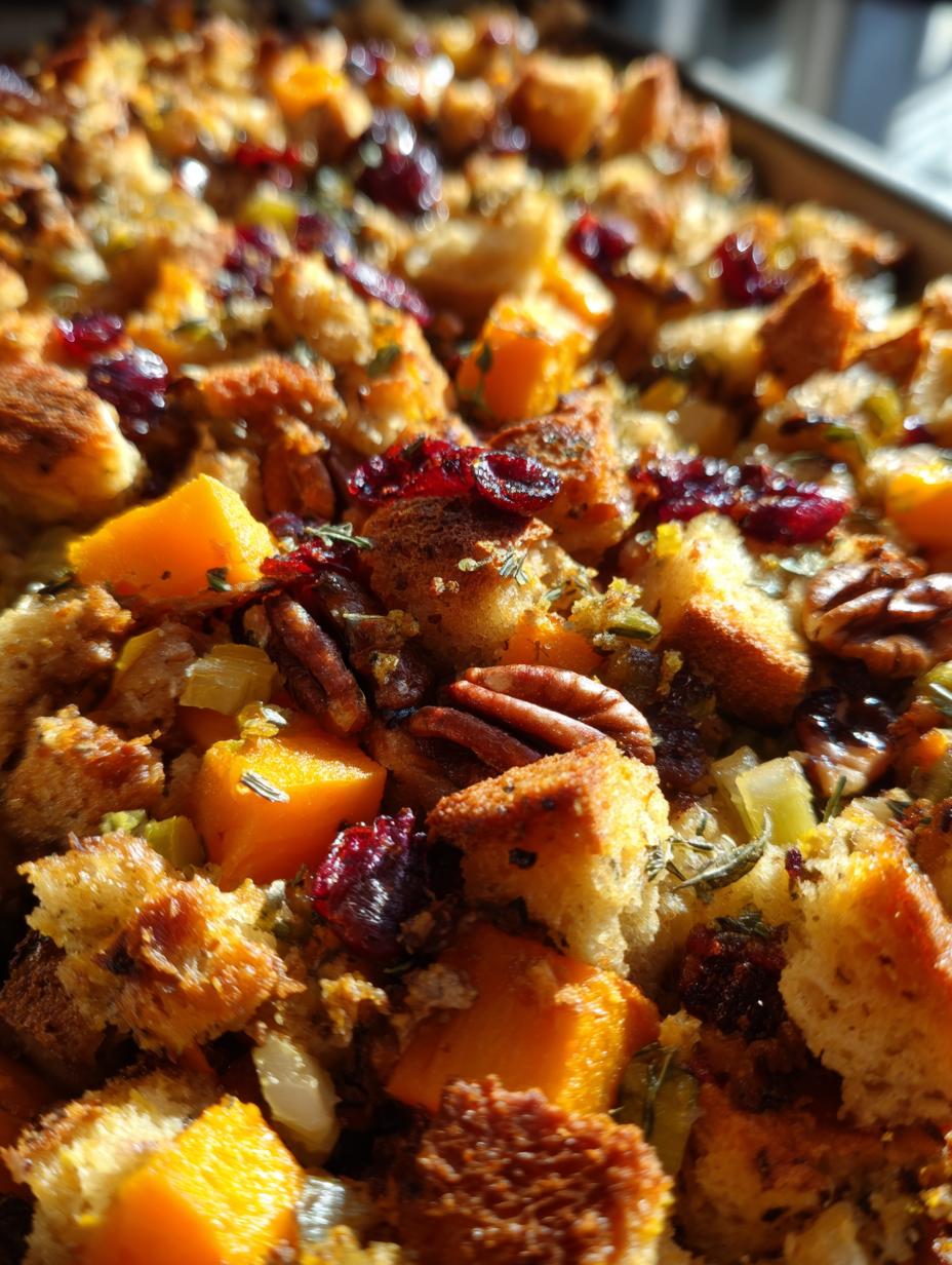 butternut squash stuffing thanksgiving