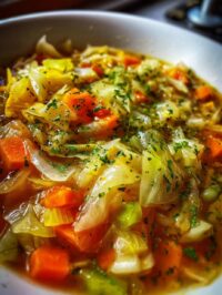 cabbage fat-burning soup