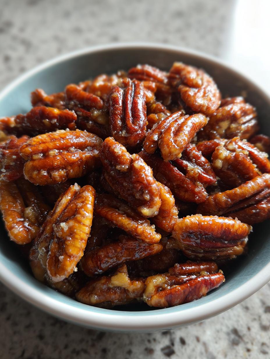 candied pecans