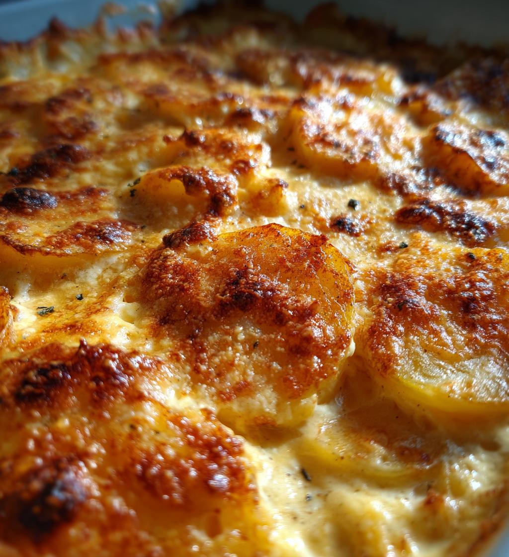 cheesy scalloped potatoes recipe - detail 1