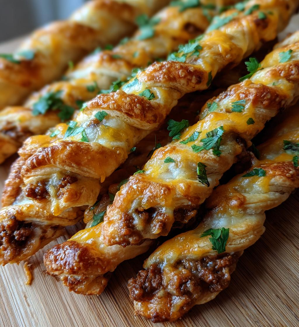 cheesy taco sticks