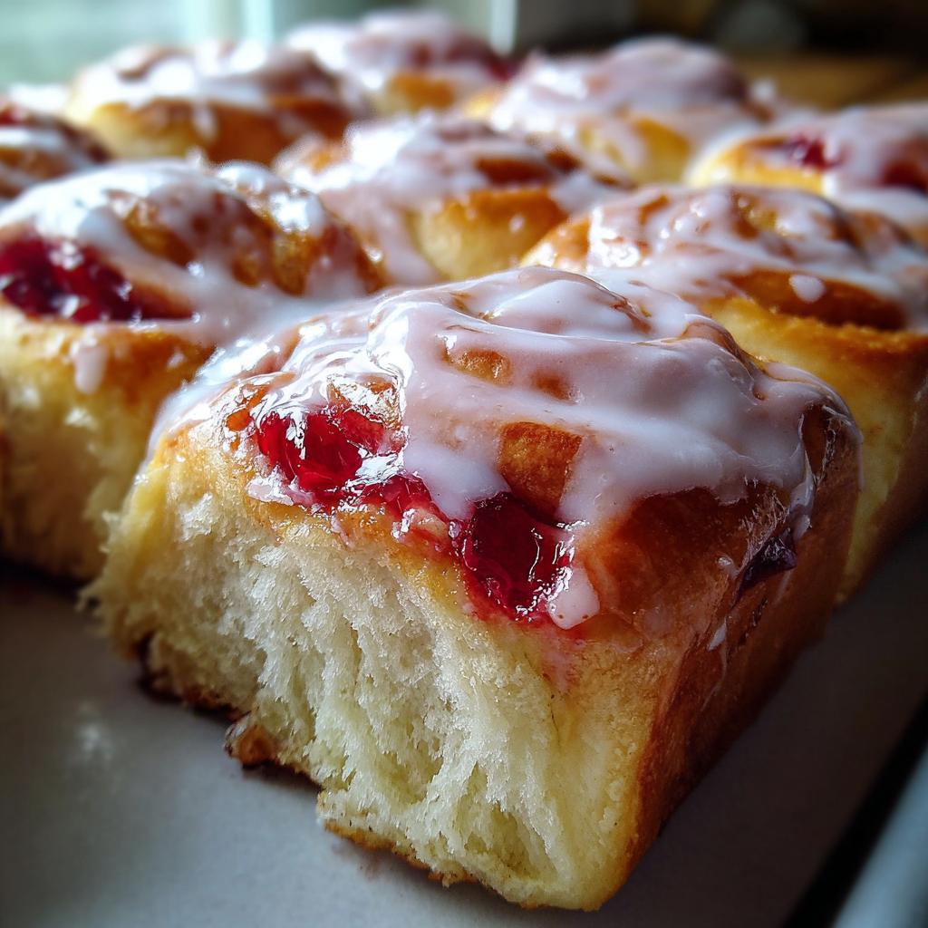 cherry sweet rolls recipe - detail 1