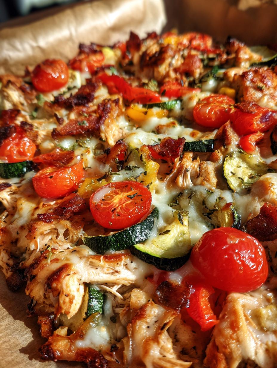 chicken bacon ranch and veggies - detail 1
