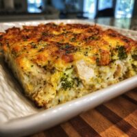 chicken broccoli and rice casserole