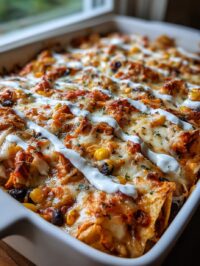 chicken burrito casserole easy recipes