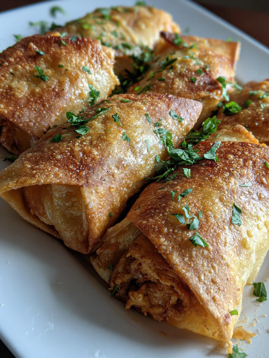 chicken chimichangas - detail 1
