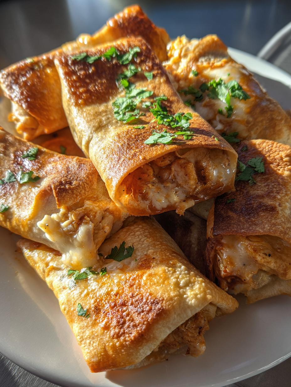 chicken chimichangas