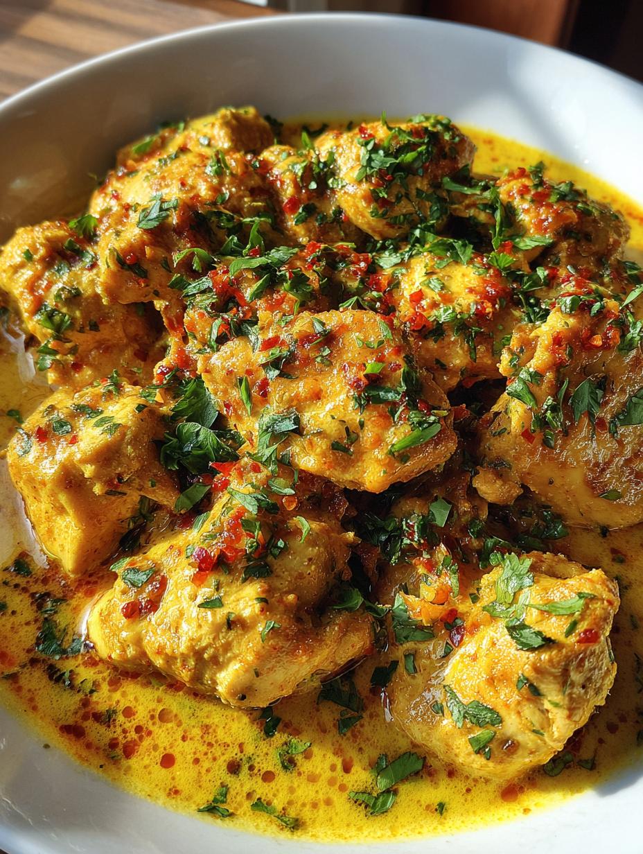 chicken curry - detail 1