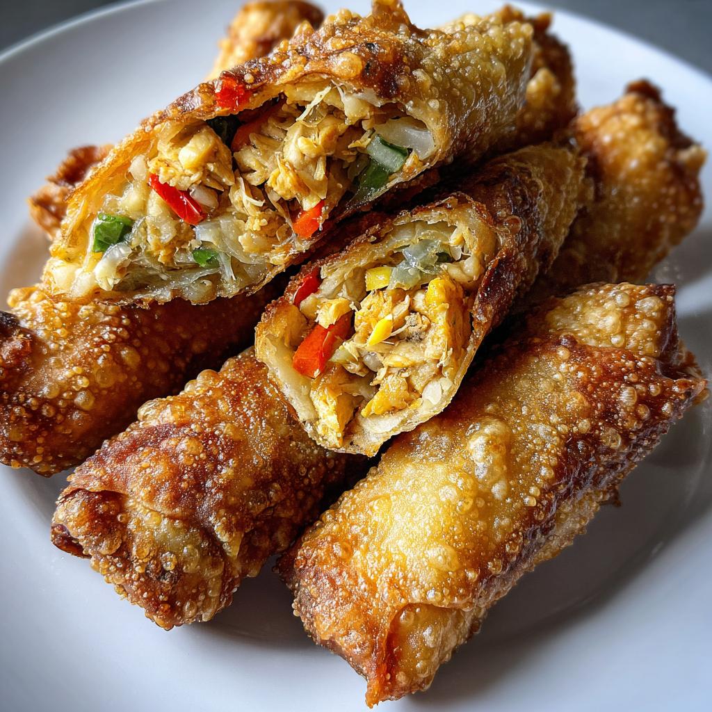 chicken egg rolls