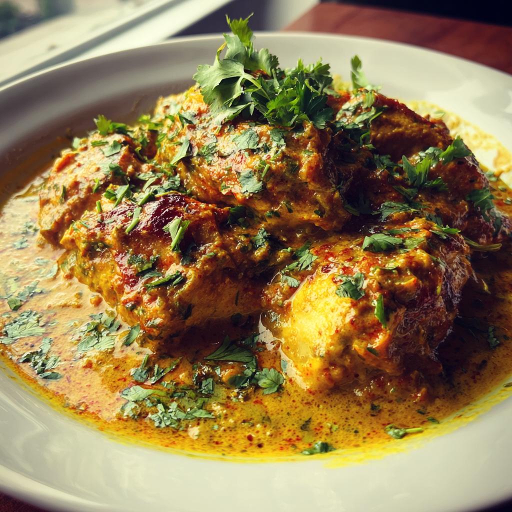 chicken korma - detail 1
