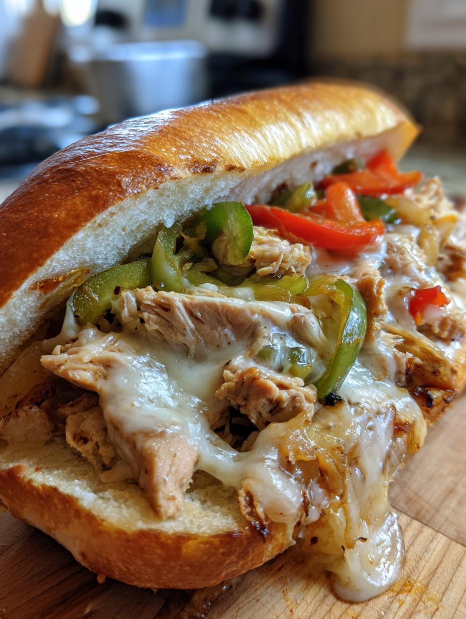 chicken philly cheesesteak