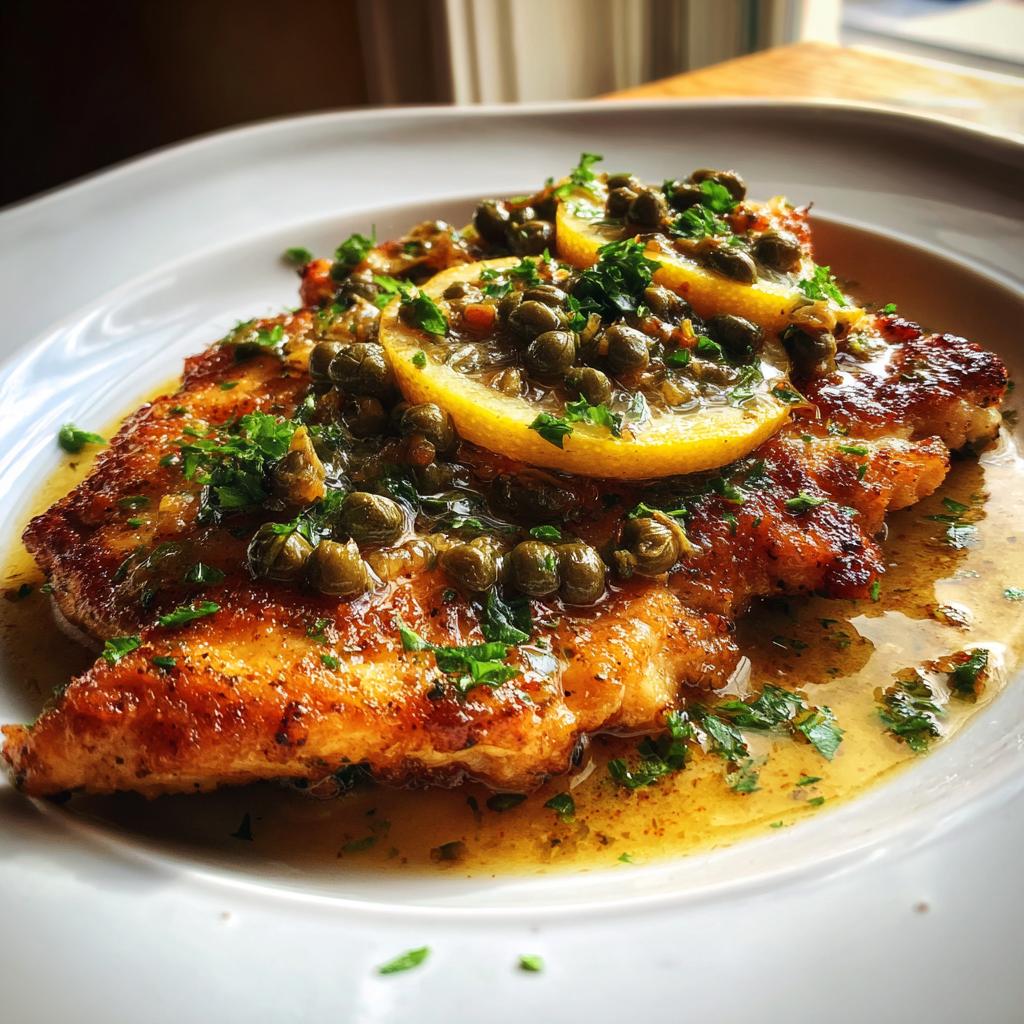 chicken piccata - detail 1