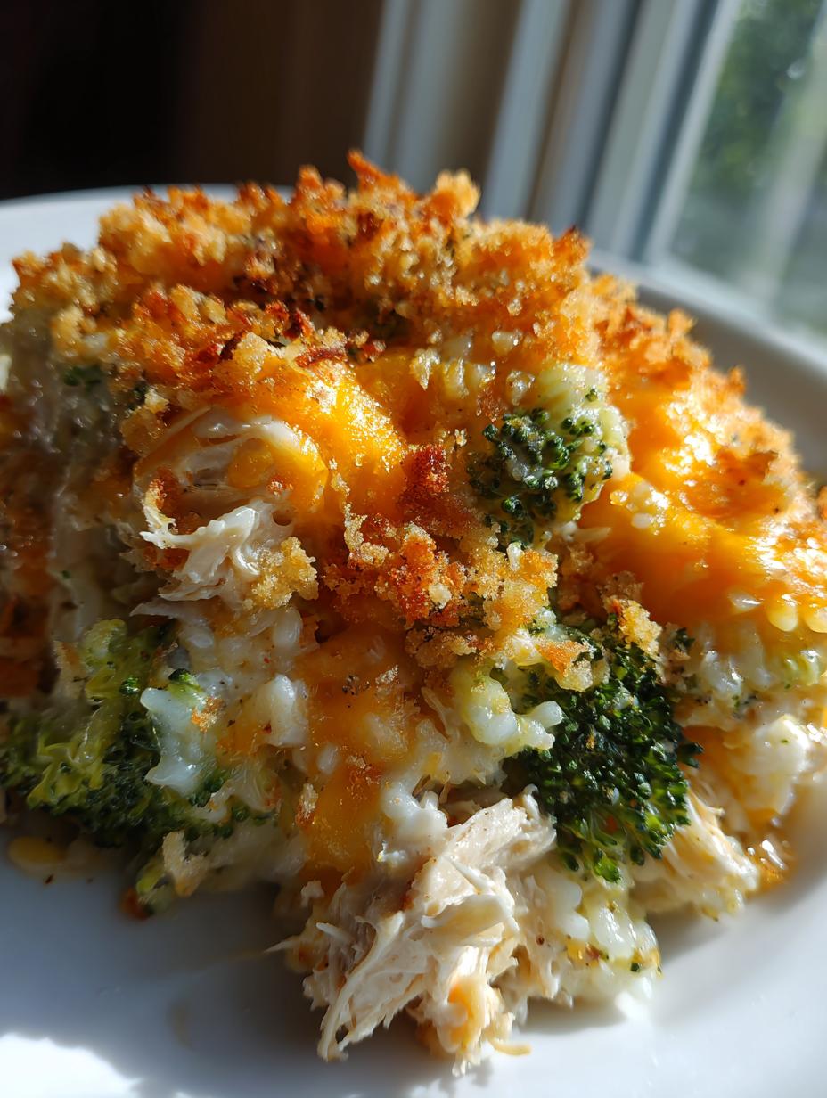 chicken rice broccoli casserole velveeta