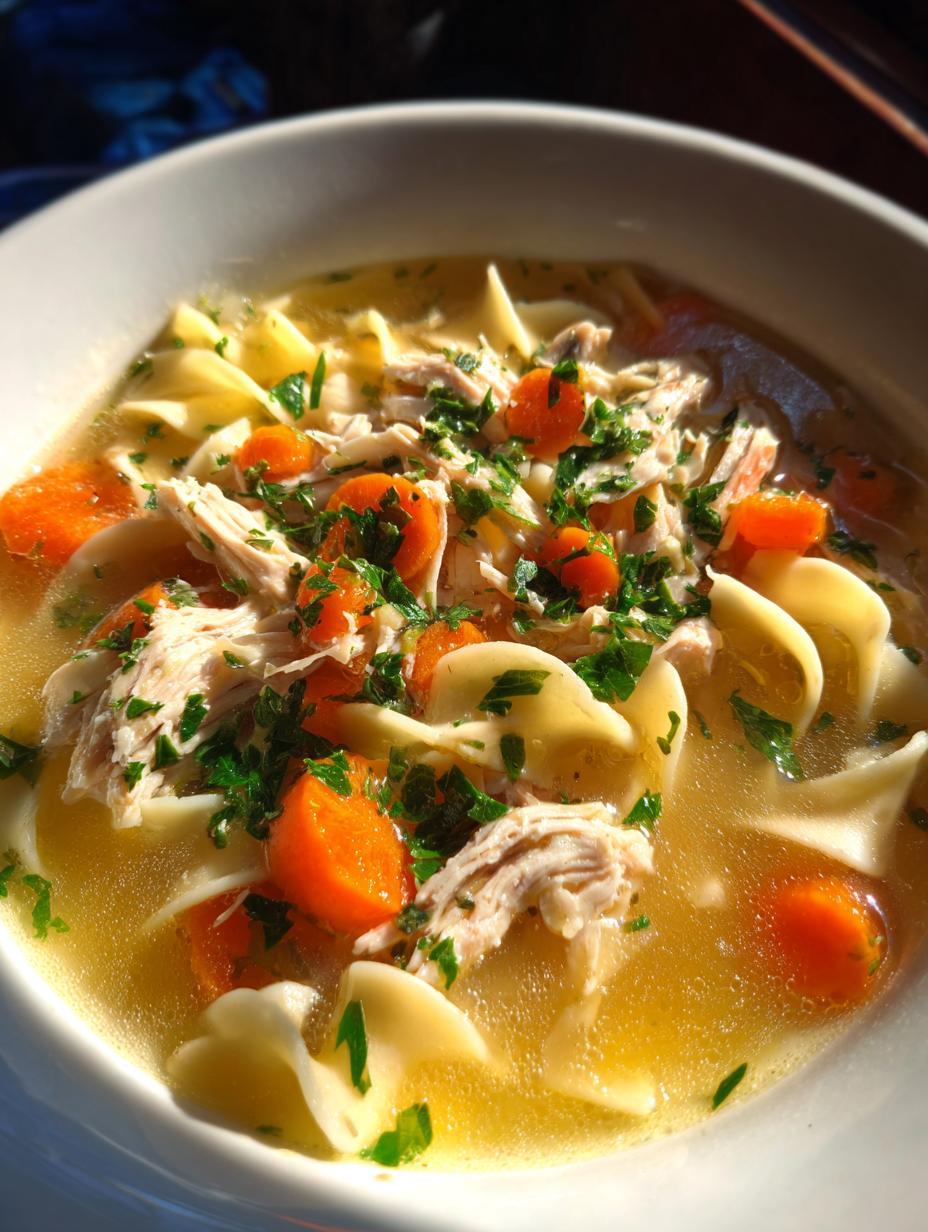 chicken soup for sickness - detail 1