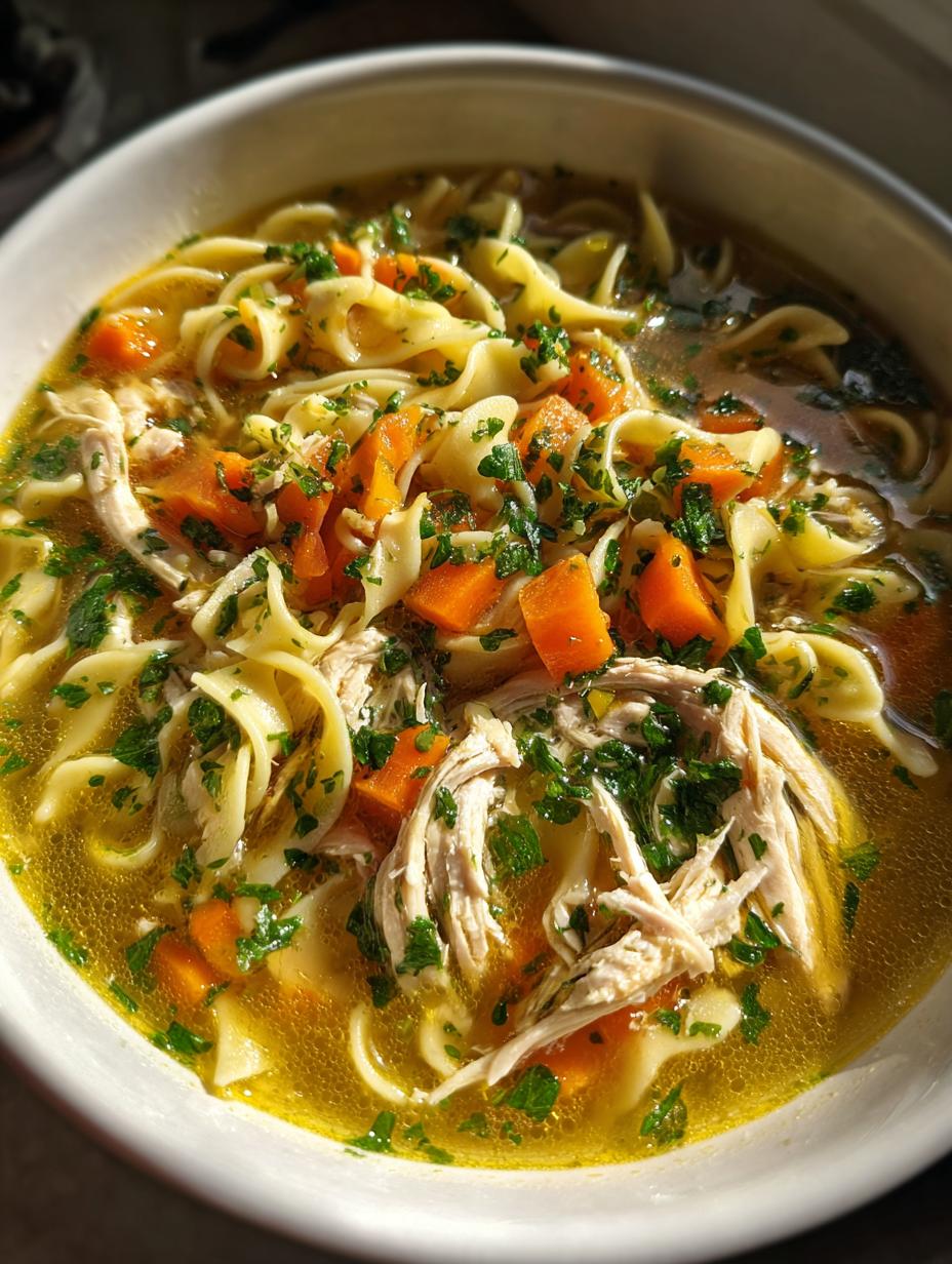 chicken soup for sickness