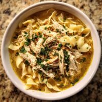 chicken soup with egg noodles