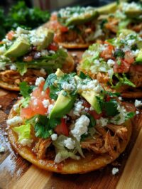chicken tostadas