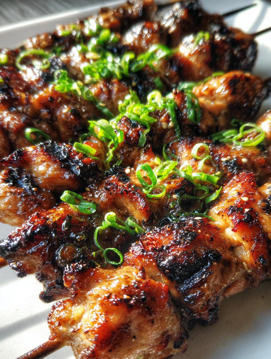 chicken yakitori - detail 1