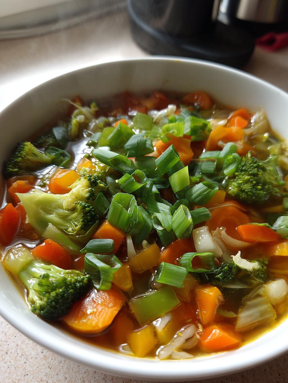 chinese vegetable soup ingredients - detail 1