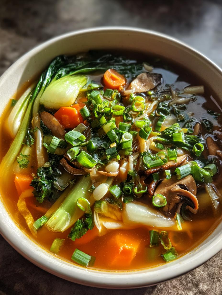 chinese vegetable soup