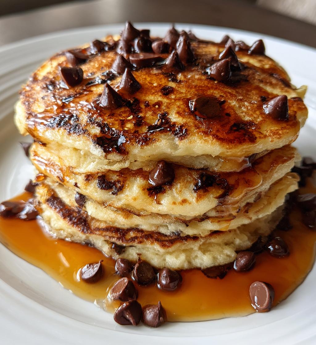 chocolate chip pancakes