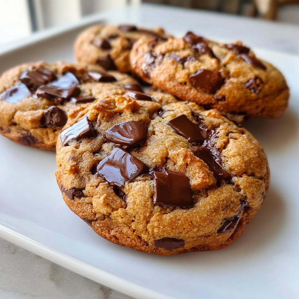 chocolate chip peanut butter cookies