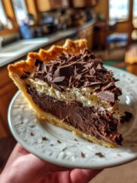 chocolate pie