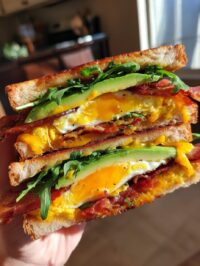 christmas breakfast sandwiches