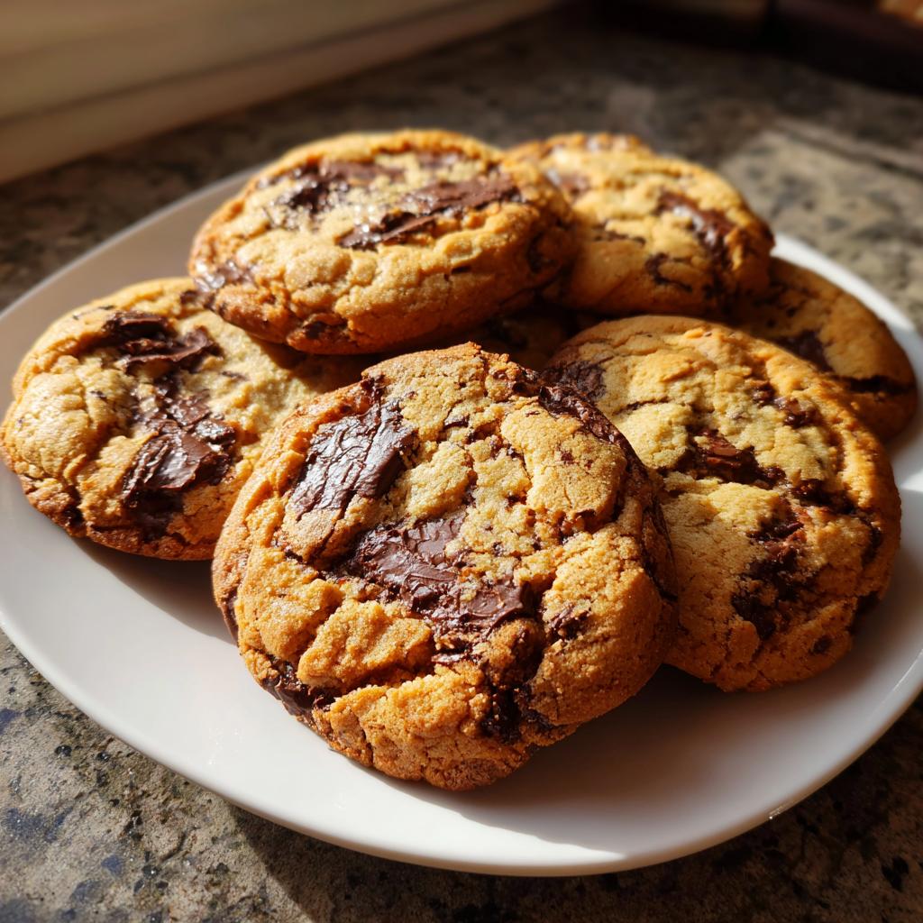 christmas chocolate chip cookies
