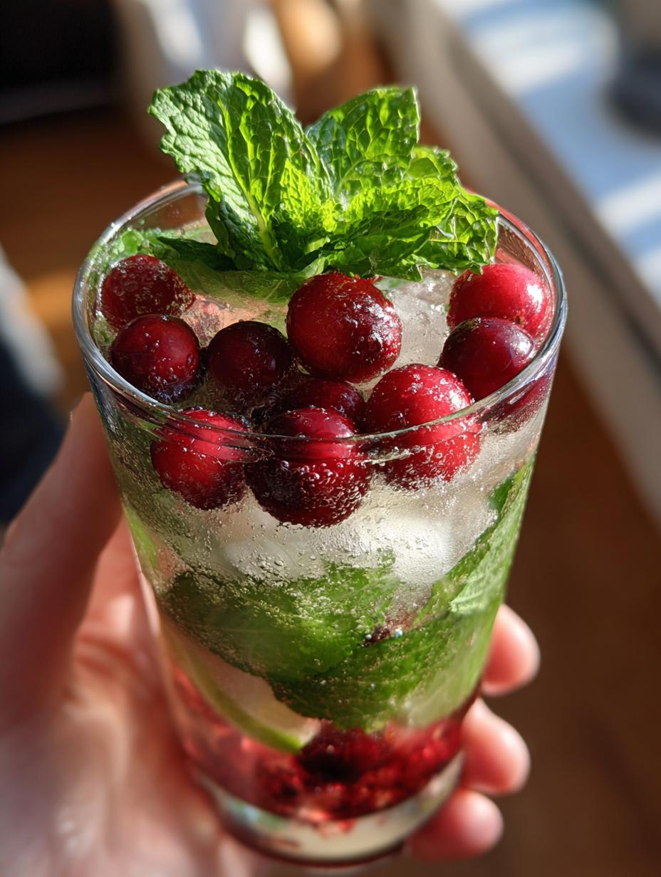 christmas mojito
