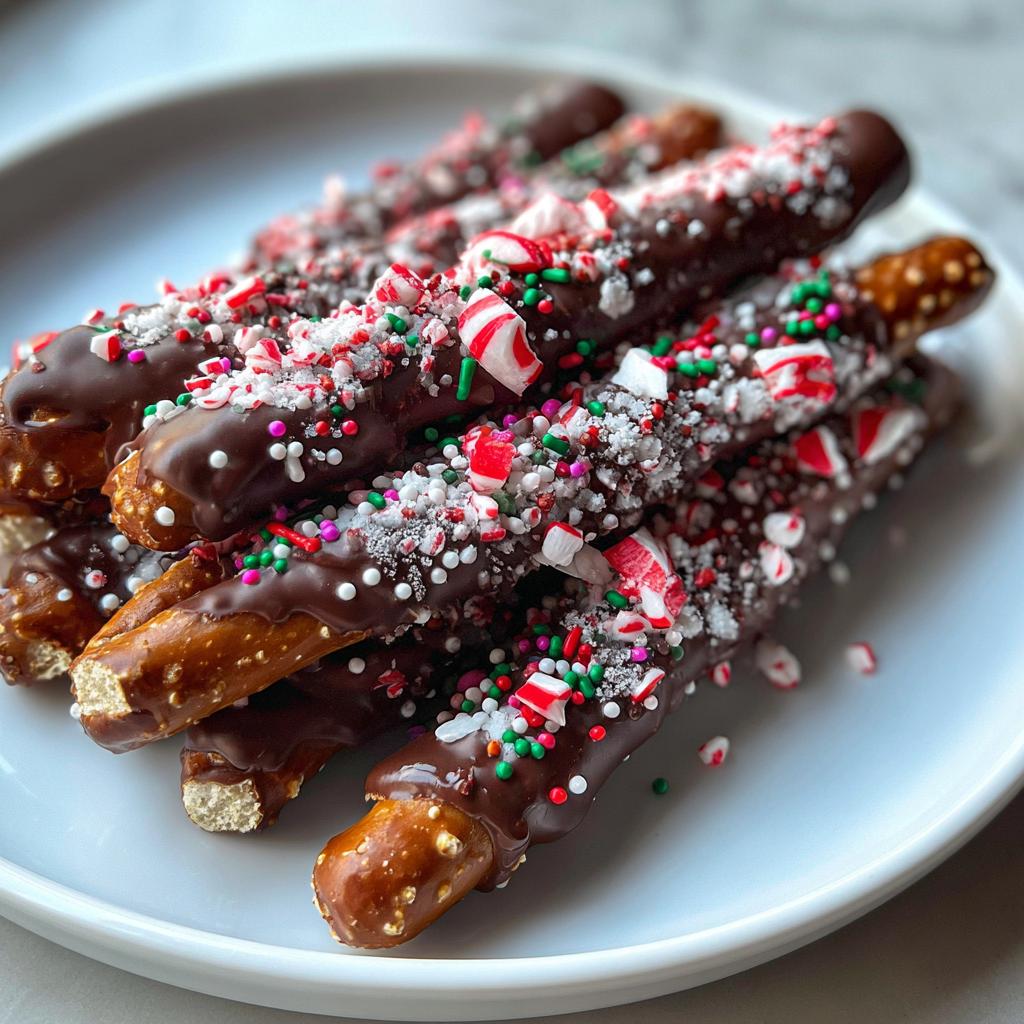 christmas pretzels