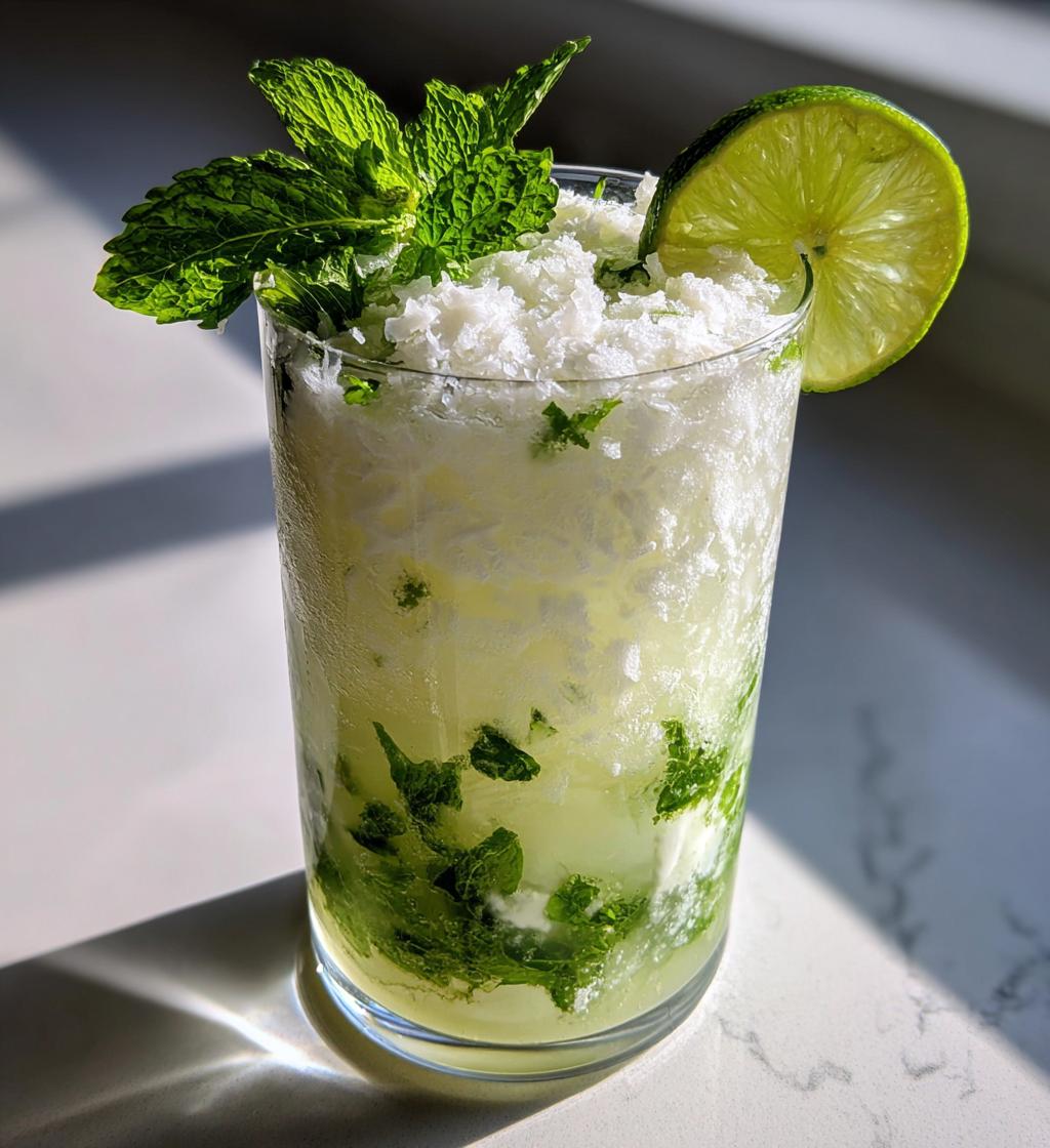 coconut mojiti cocktail recipe