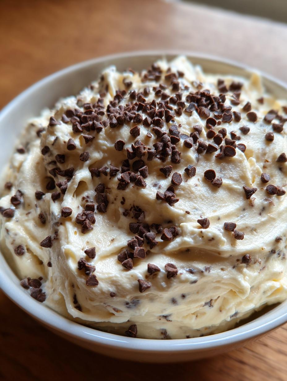 cookie dough dip - detail 1
