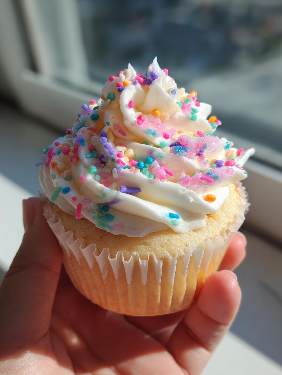 cotton candy cupcakes - detail 1