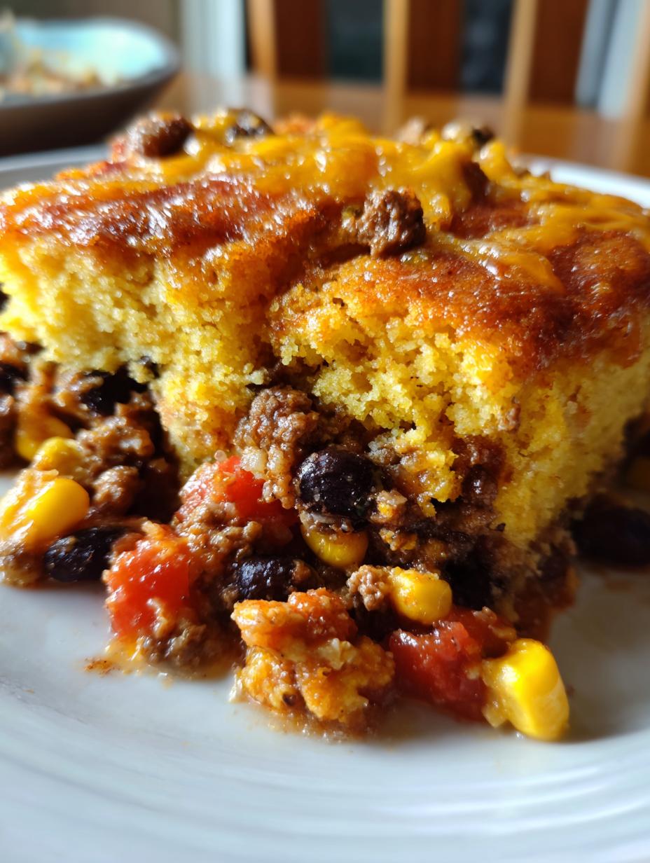 cowboy cornbread casserole - detail 1
