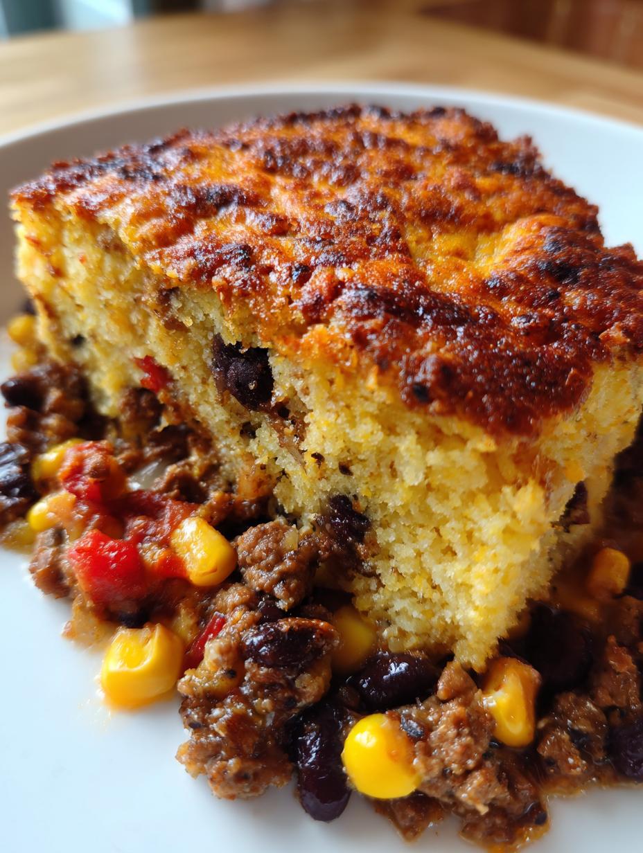 cowboy cornbread casserole
