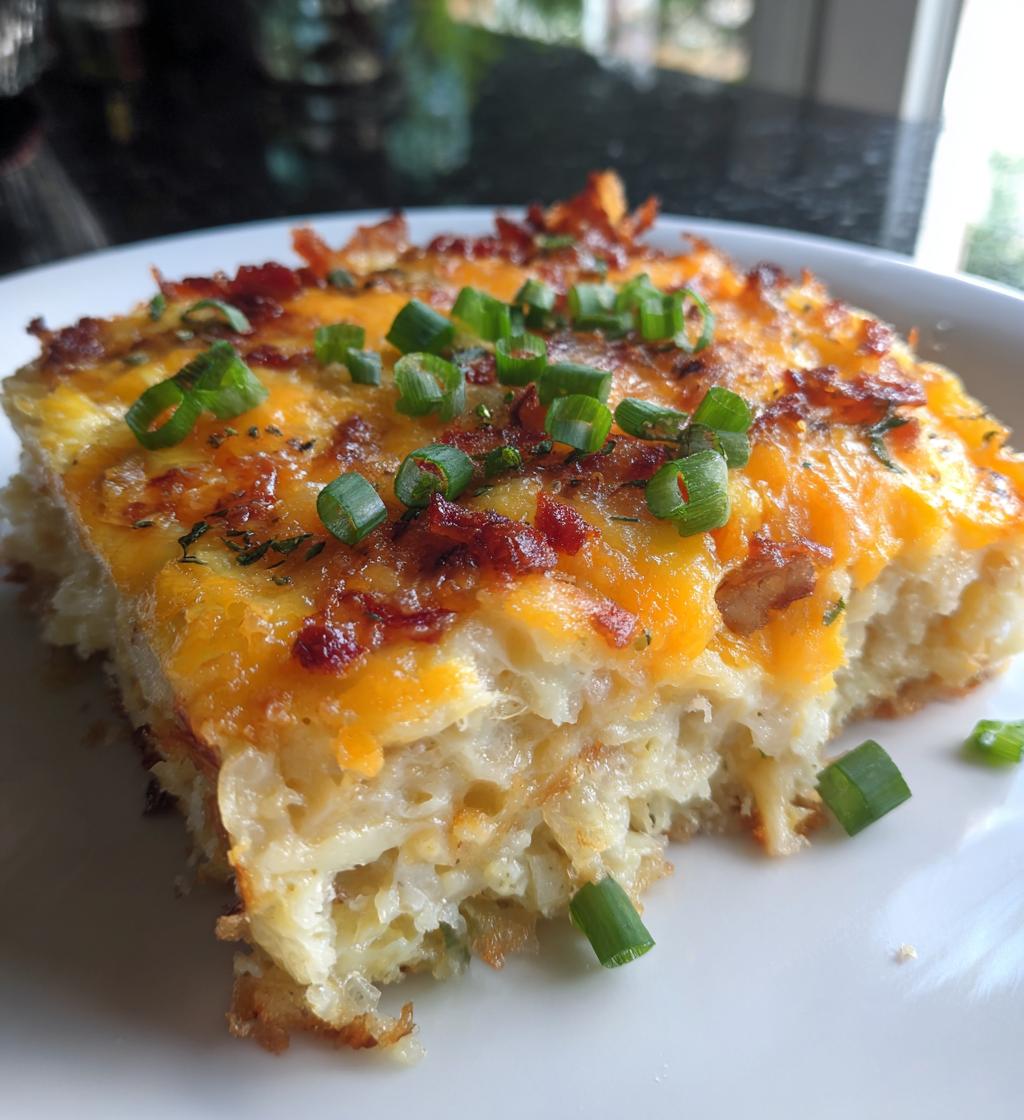 crack breakfast casserole - detail 1