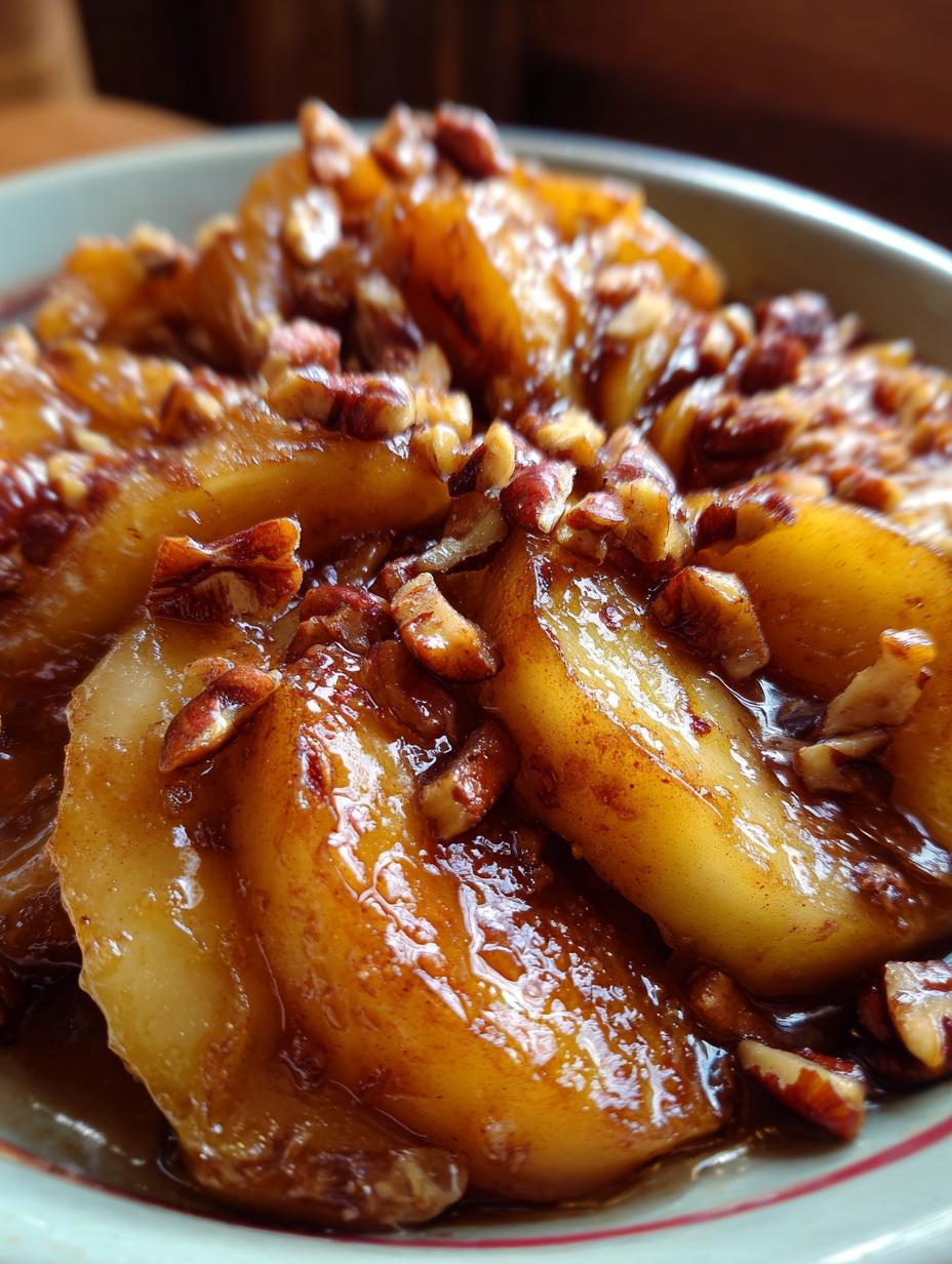 cracker barrel fried apples - detail 1