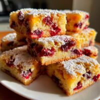 cranberry orange shortbread