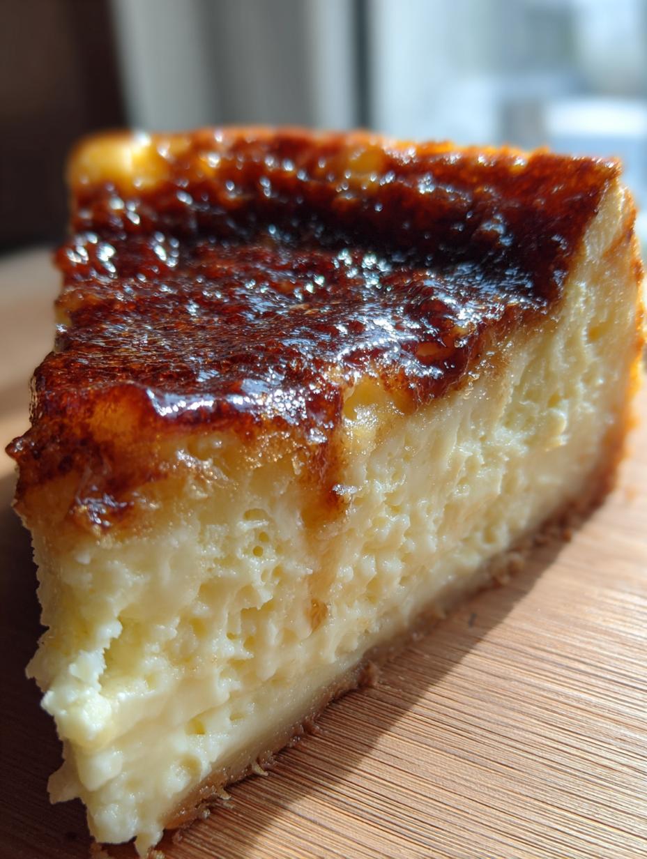 creme brulee cheesecake