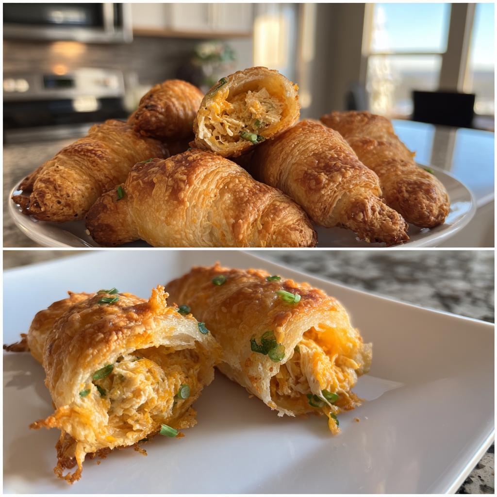 crescent roll appetizers - detail 1