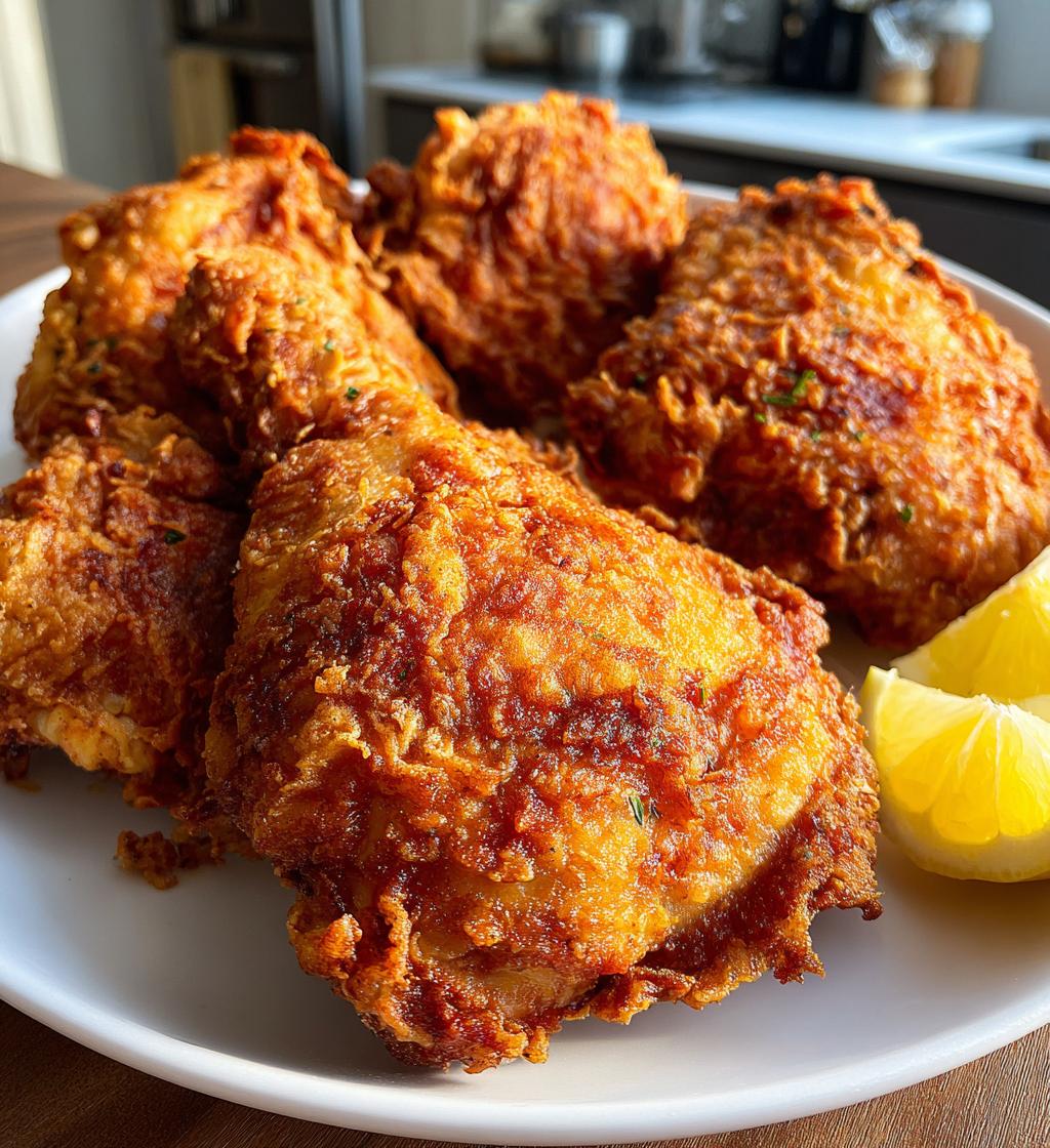 crispy chicken - detail 1